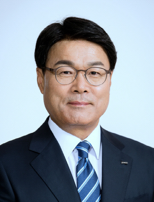 최정우 포스코 회장. <포스코 제공>